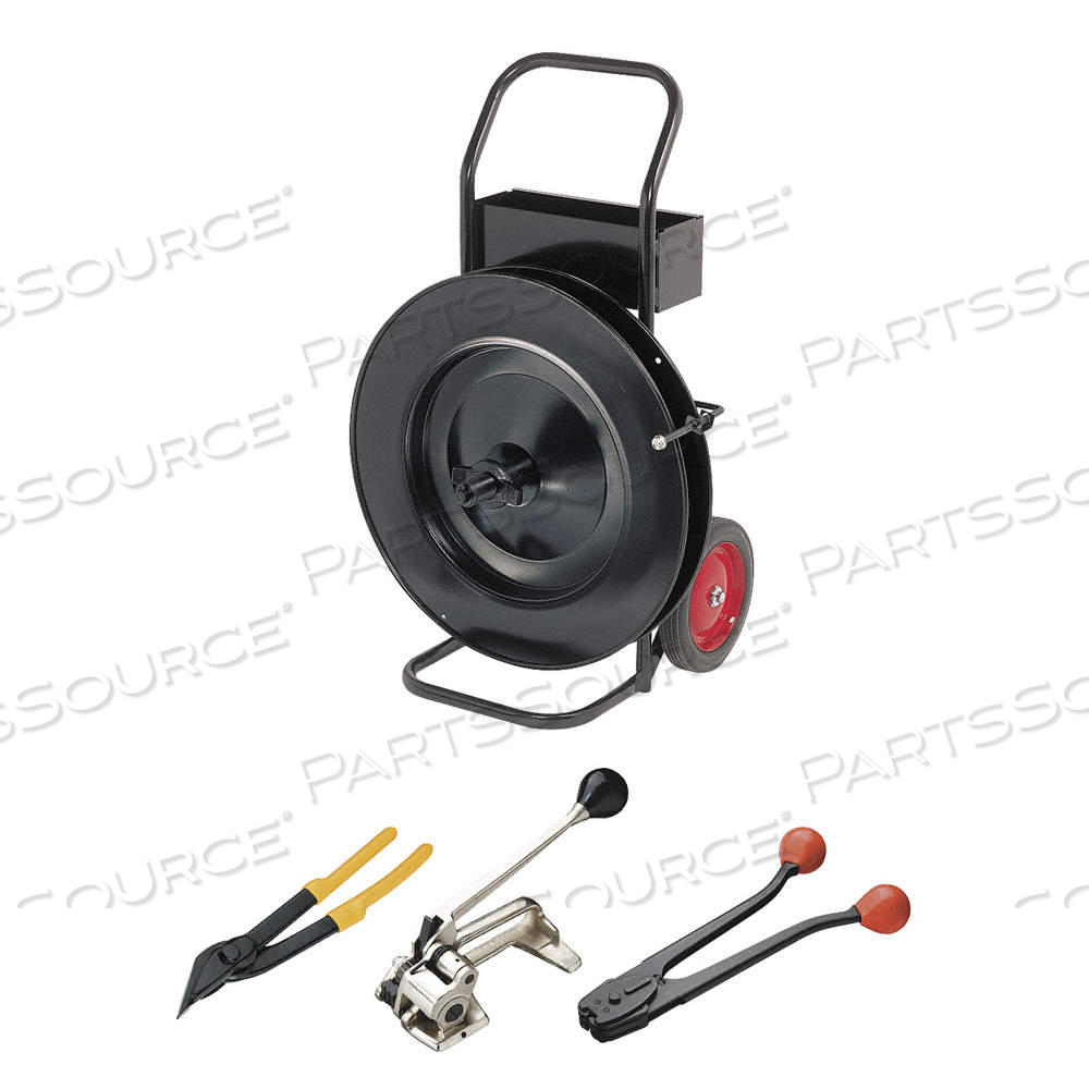 STRAPPING TOOL KIT, FITS 3/4 IN STRAP WD, 0.035 IN THICK by Approved Vendor