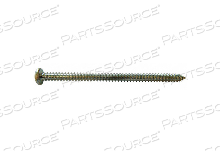 SHEET METAL SCREW, #8 SIZE, 7/8 IN LG, STEEL, ZINC PLATED, PAN, PHILLIPS, ASME B18.6.3 by Fabory SHEET METAL SCREW, #8 SIZE, 7/8 IN LG, STEEL, ZINC PLATED, PAN, PHILLIPS, ASME B18.6.3 by Fabory
