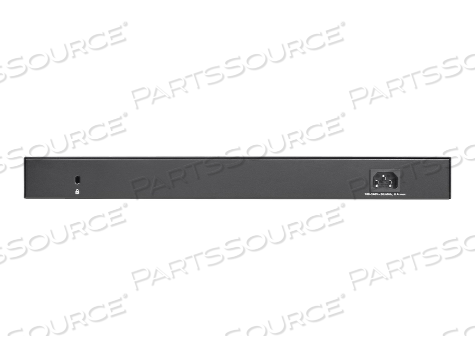 GS348PP, SWITCH, UNMANAGED, 48 X 10/100/1000 (24 POE+), DESKTOP, RACK-MOUNTABLE, POE+ (380 W) by Netgear
