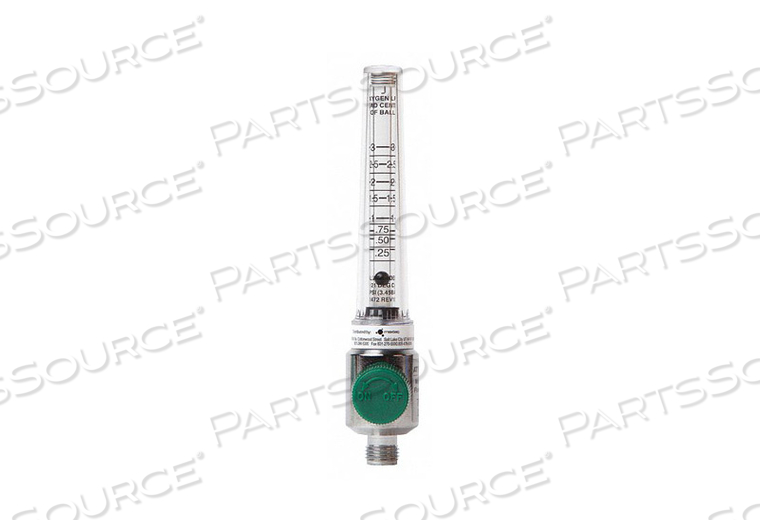 FLOW METER W/ TIGHT FITTINGS UP TO 3LPM by Maxtec FLOW METER W/ TIGHT FITTINGS UP TO 3LPM by Maxtec