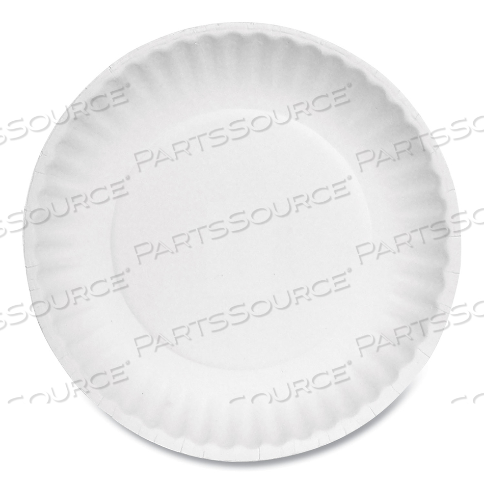 PAPER PLATES, 6" DIA, WHITE by AJM Packaging Corporation