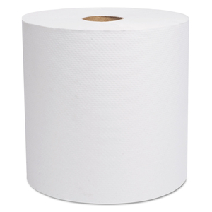 SELECT HARDWOUND ROLL TOWELS, 7.88" X 800 FT, WHITE, 6/CARTON by Cascades PRO