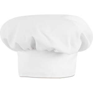 CHEF DESIGNS CHEF HAT, WHITE, POLYESTER/COTTON, L by VF Imagewear, Inc.