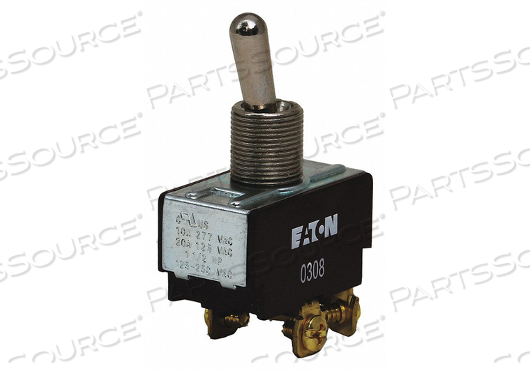 TOGGLE SWITCH SPST 10A @ 277V SCREW by Eaton TOGGLE SWITCH SPST 10A @ 277V SCREW by Eaton