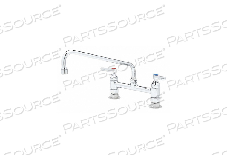 FAUCET8" CTR DECK 12" NOZ by T&S Brass