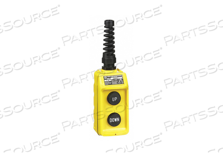 PENDANT PUSH BUTTON STATION 2NO YELLOW by Square D