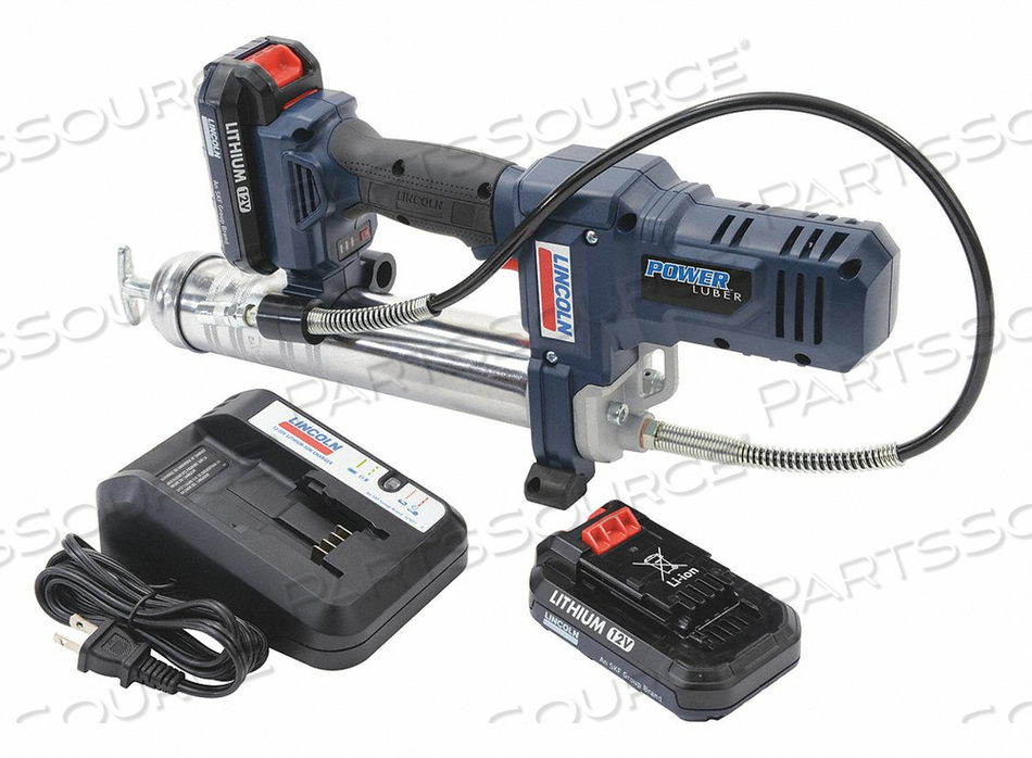 GREASE GUN 8000 PSI STEEL 14-1/2 OZ. by Lincoln
