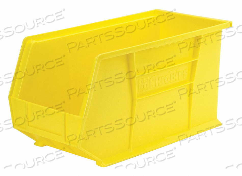 F8694 HANG/STACK BIN H 9 W 8 1/4 D 18 YEL by Akro-Mils / Myers Industries, Inc