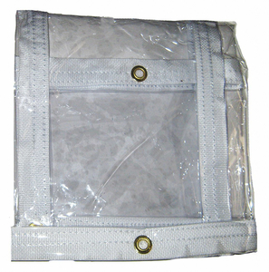 TARP CLEAR 10 X 12 FT CUT SIZE by Mauritzon