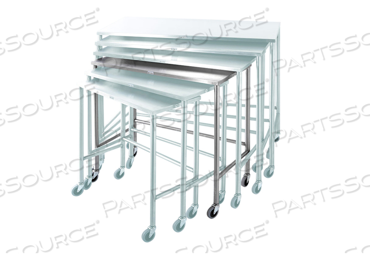 NESTED TABLE 36"W X 36"H X 18"D by Blickman NESTED TABLE 36"W X 36"H X 18"D by Blickman