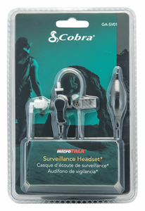 HEADSET STYLE IN EAR BLACK by Cobra