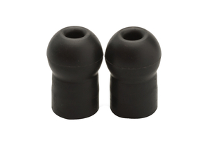 COMFORT SEALING STETHOSCOPE EARTIPS, LARGE, BLACK by Welch Allyn Inc.