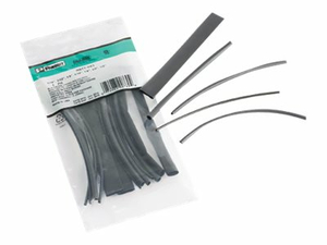 PANDUIT DRY-SHRINK THIN WALL HEAT SHRINK - HEAT SHRINK TUBING KIT - 6 IN - BLACK by Panduit