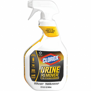 URINE REMOVER FOR STAINS AND ODORS, 32 OZ SPRAY BOTTLE by Clorox URINE REMOVER FOR STAINS AND ODORS, 32 OZ SPRAY BOTTLE by Clorox