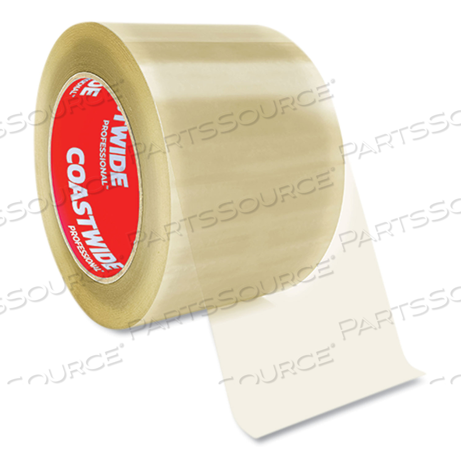 INDUSTRIAL PACKING TAPE, 3" CORE, 1.8 MIL, 3" X 110 YDS, CLEAR, 24/CARTON 