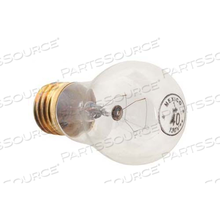 BULB, 130V, 40 WATT, MEDIUM 