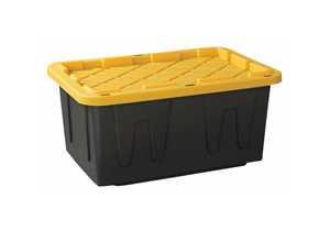 STORAGE TOTE POLYPROPYLENE SMOOTH 27GAL. by Durabilt