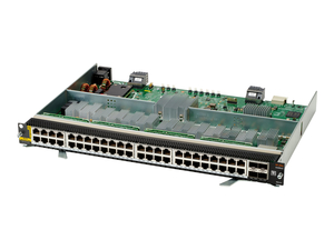 HPE ARUBA 6400 48-PORT HPE SMART RATE 1/2.5/5GBE CLASS 6 POE AND 4-PORT SFP56 V2 MODULE, SWITCH, L3, 48 X 1/2.5G/5G (POE) + 4 X 50 GIGABIT E by HP (Hewlett-Packard)