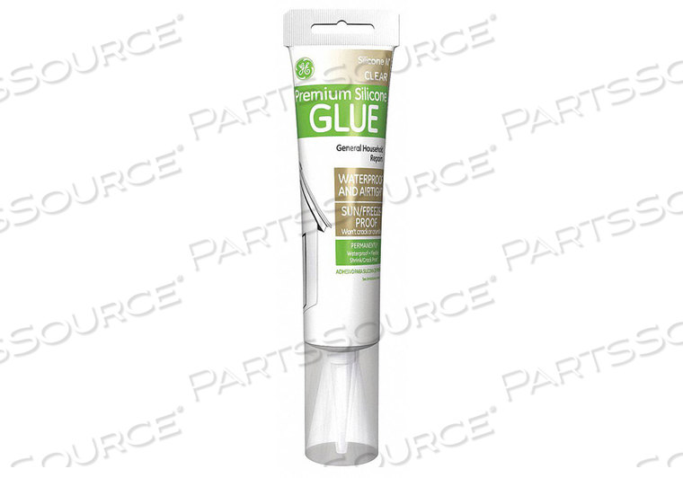 SILICONE RUBBER SEALANT 2.8 OZ CLEAR by General Electric Company