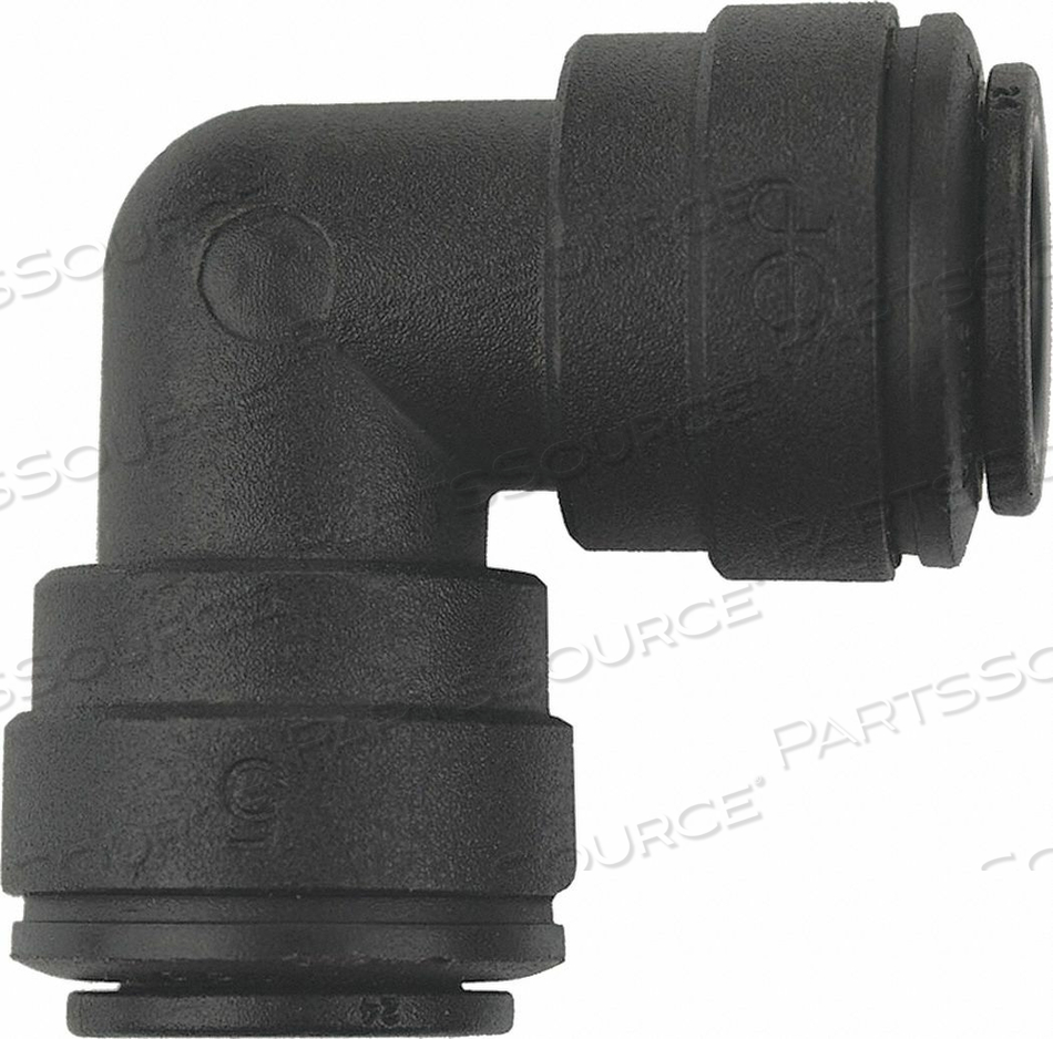 UNION ELBOW BLACK 3/8 TUBE SIZE PK10 by Reliance Worldwide Corporation