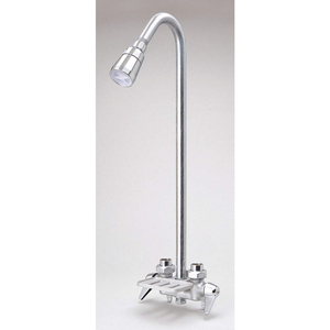 SHOWER FAUCET UTILITY W/DISH by B&K