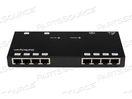 8 PORT VGA VIDEO EXTENDER OVER CAT 5 - VIDEO EXTENDER - UP TO 492 FT by StarTech.com Ltd.