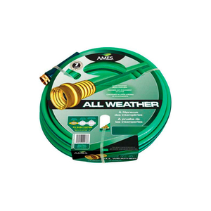 5/8" X 50' ALL-WEATHER PVC GARDEN HOSE by The AMES Companies, Inc. 5/8" X 50' ALL-WEATHER PVC GARDEN HOSE by The AMES Companies, Inc.