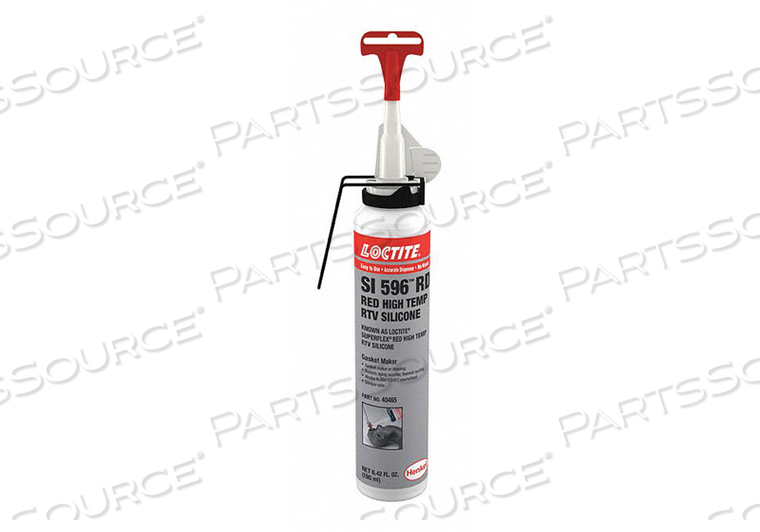 SILICONE SEALANT 190ML CAN RED by Loctite Brand