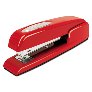 747 BUSINESS FULL STRIP DESK STAPLER, 25-SHEET CAPACITY, RIO RED by Swingline GBC