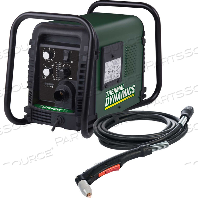 THERMAL DYNAMICS CUTMASTER 58 W/SL60QD 1 TORCH PLASMA CUTTER, 208/230V, 200/250A 