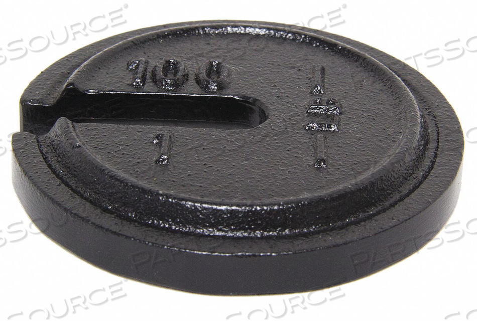 WEIGHT SLOTTED 100X1LB CAST IRON CLASS7 by Rice Lake Weighing Systems WEIGHT SLOTTED 100X1LB CAST IRON CLASS7 by Rice Lake Weighing Systems