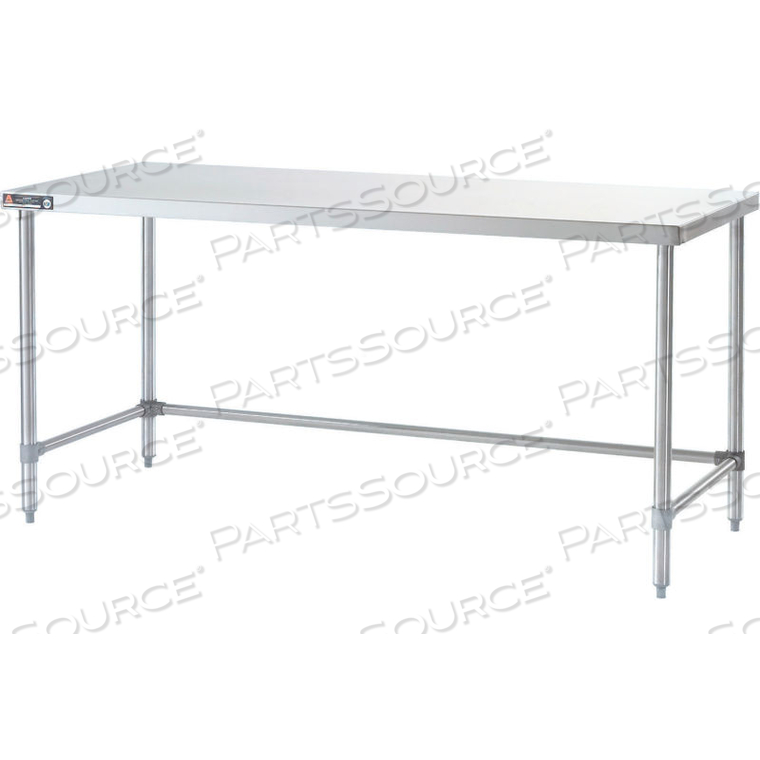 WORKBENCH, 14 GA. 304 SERIES STAINLESS, 60"WX30"D by Aero Manufacturing Co.