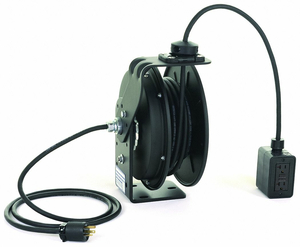 CORD REEL 50FT 12 AWG GFCI 120VAC by KH Industries