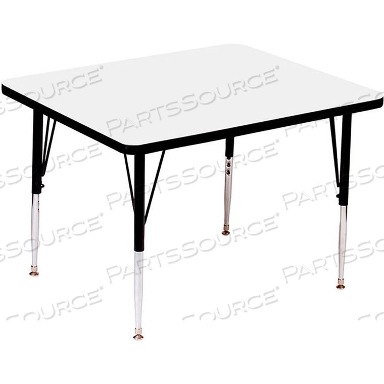 ACTIVITY TABLES, 36"L X 36"W, STANDARD HEIGHT, SQUARE - WHITE by Correll ACTIVITY TABLES, 36"L X 36"W, STANDARD HEIGHT, SQUARE - WHITE by Correll