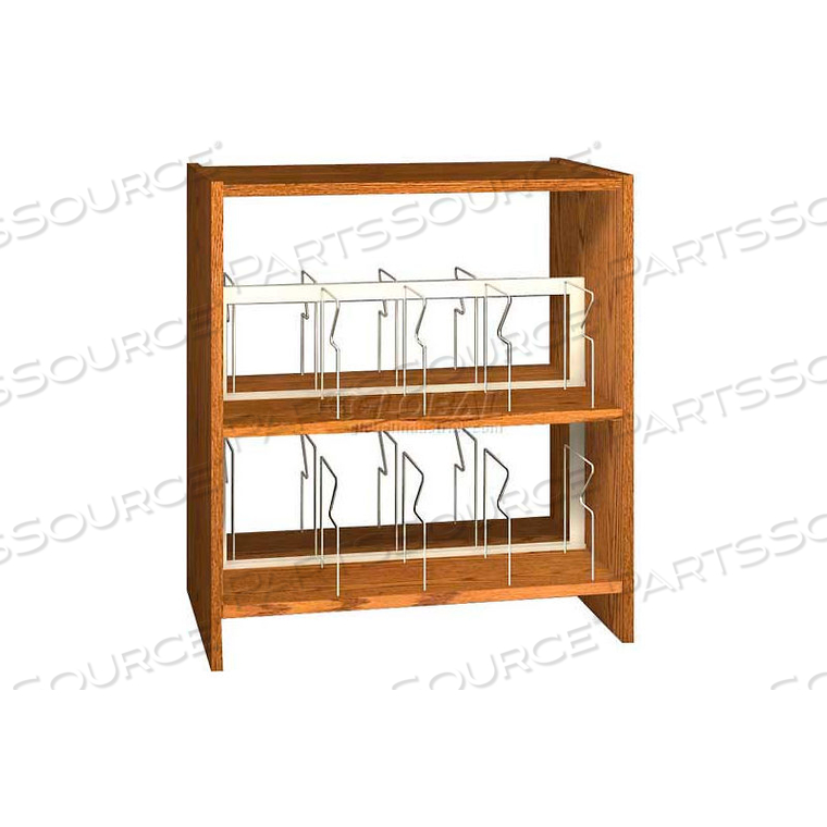 42" PICTURE BOOK SHELVING BASE - 37"W X 23-7/8"D X 40-7/8"H OILED CHERRY by Ironwood Manufacturing Inc