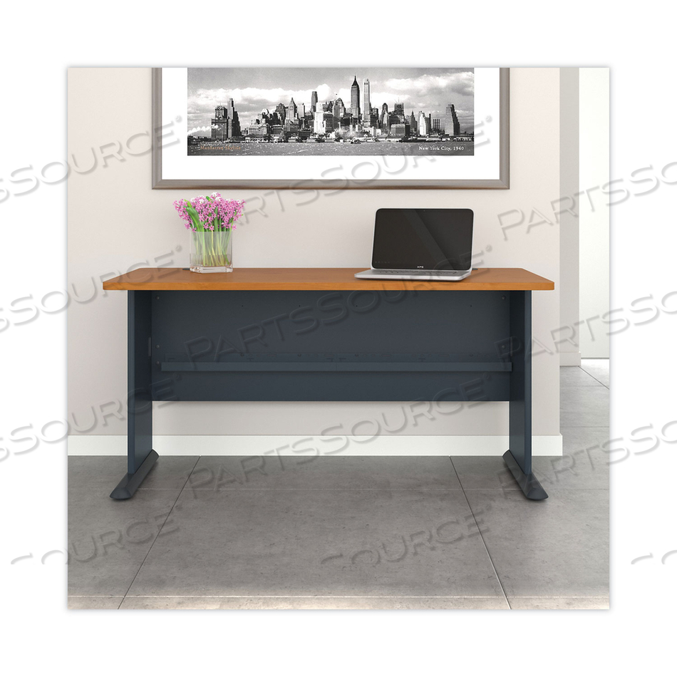 WOOD OFFICE DESK - 60" - CHERRY by Bush Industries WOOD OFFICE DESK - 60" - CHERRY by Bush Industries