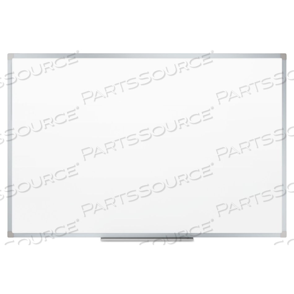 DRY-ERASE BOARD, MELAMINE SURFACE, 72 X 48, SILVER ALUMINUM FRAME by Mead DRY-ERASE BOARD, MELAMINE SURFACE, 72 X 48, SILVER ALUMINUM FRAME by Mead