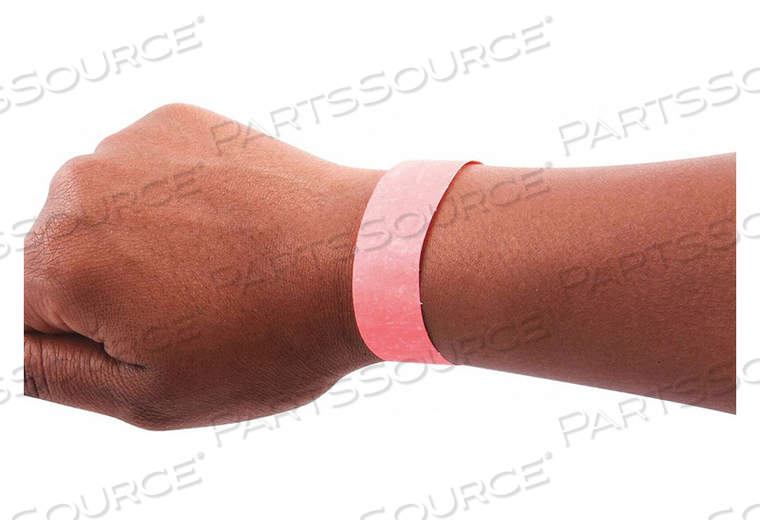 SECURITY WRISTBAND WATERPROOF PK100 by Baumgartens SECURITY WRISTBAND WATERPROOF PK100 by Baumgartens