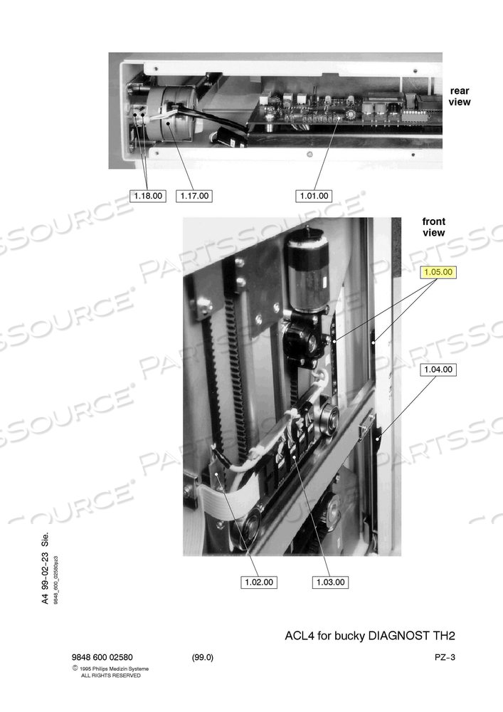 D71, PCB, OPTO2, R-0217 by Philips Healthcare