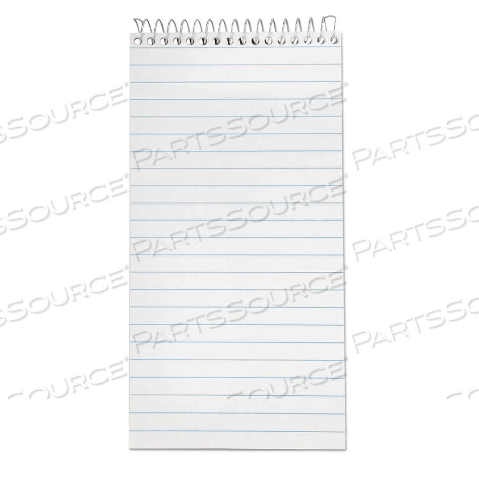 EARTHWISE BY AMPAD RECYCLED REPORTER'S NOTEPAD, GREGG RULE, WHITE COVER, 70 WHITE 4 X 8 SHEETS by Ampad Corporation
