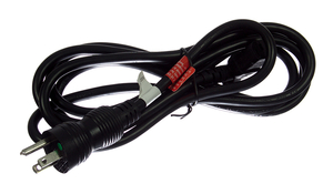 3 PIN STRAIGHT POWER CORD - BLACK by SSCOR, Inc.