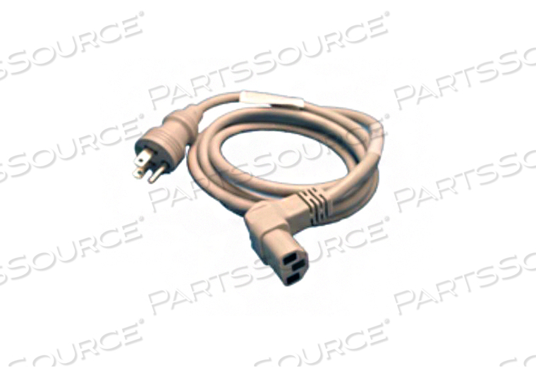 POWER CORD 125V 6FT RA TO5 by GE Medical Systems Information Technology (GEMSIT)