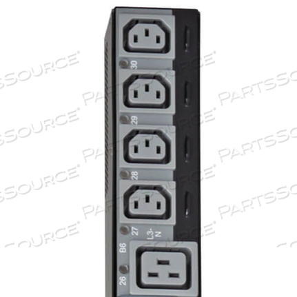 PDU 3-PHASE SWITCHED 240V 25.2KW C13 C19 IEC309 60A RED 0URM 