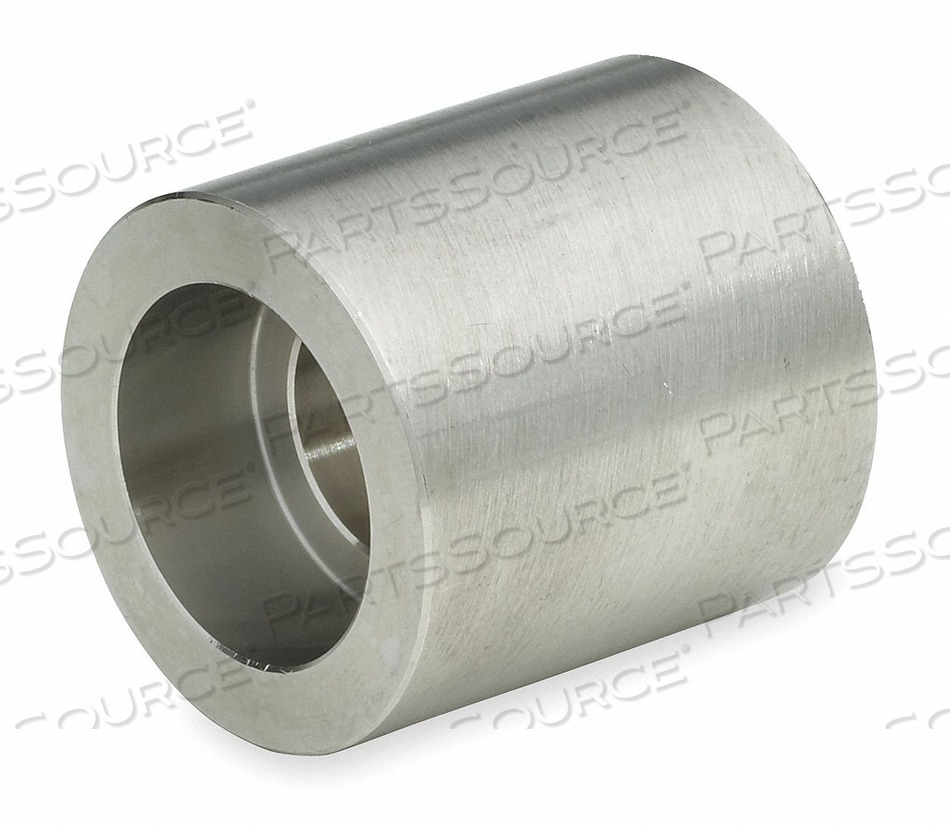 REDUCING COUPLING, 304 STAINLESS STEEL, 1 1/2 IN X 2 IN FITTING PIPE SIZE, FEMALE X FEMALE by Smith-Cooper