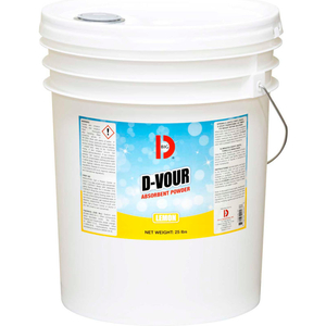 D'VOUR ABSORBENT POWDER 25 LB. CONTAINER by Big D