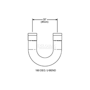 U-BEND PACKAGE - FOR U-SHAPED INFRARED TUBE HEATERS by Sunstar Heating Products Inc
