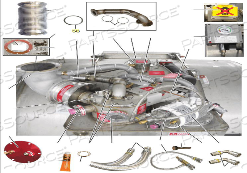 SEAL, HELICOFLEX, 44.2MM OUTER DIAMETER, FOR USE WITH: FOR MRI SCANNER SEAL, HELICOFLEX, 44.2MM OUTER DIAMETER, FOR USE WITH: FOR MRI SCANNER