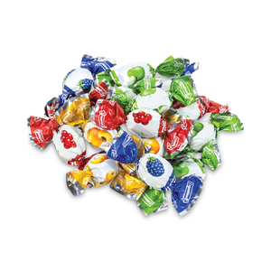 DELICATE FRUIT DROPS MINI FRUIT FILLED ASSORTMENT, 2.2 LB BAG by Colombina