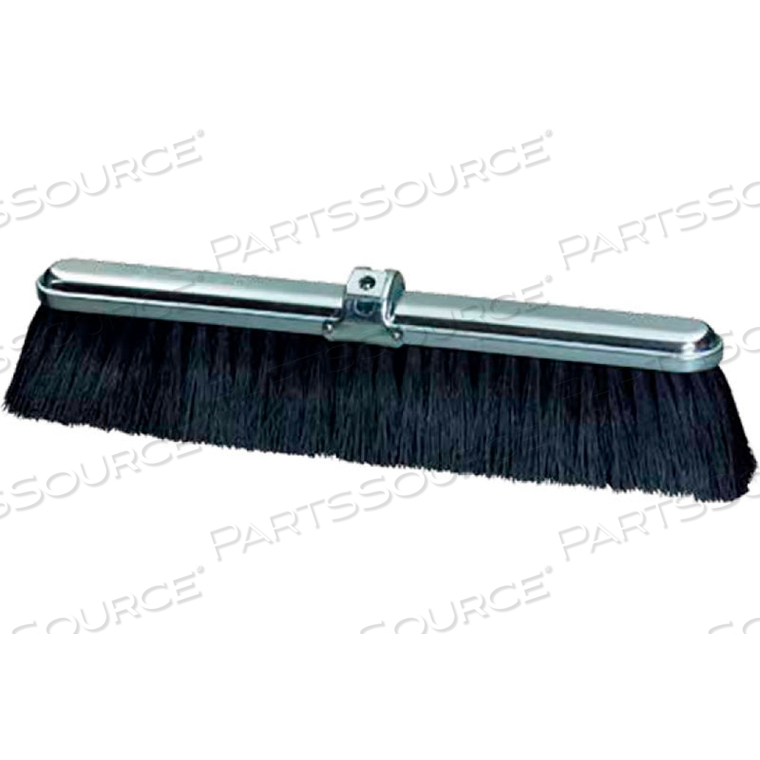 MILWAUKEE DUSTLESS 24"W PUSH BROOM HEAD WITH TAMPICO CENTER AND HORSE HAIR BRISTLES by Gordon Brush Mfg. Co., Inc.