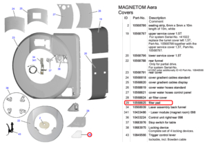 FILTER PAD FOR MRI SCANNER by Siemens Medical Solutions